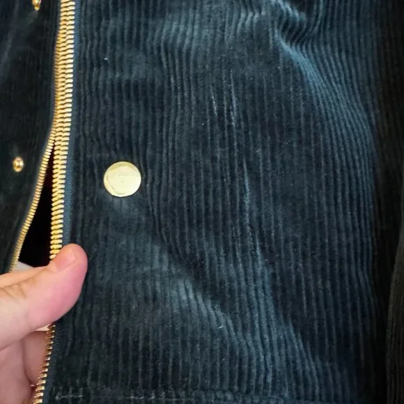 Kith Green Corduroy Sherpa-Lined Jacket